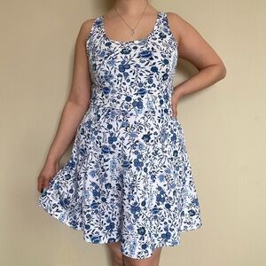 H&M Floral Skater Dress